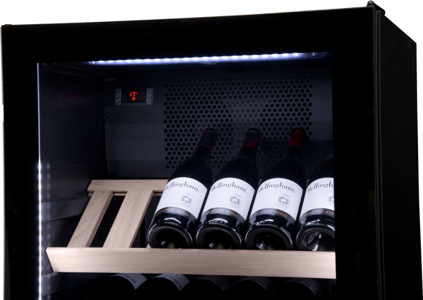 Vestfrost - 147 Bottle Dual Zone Wine Cooler - WFG 155