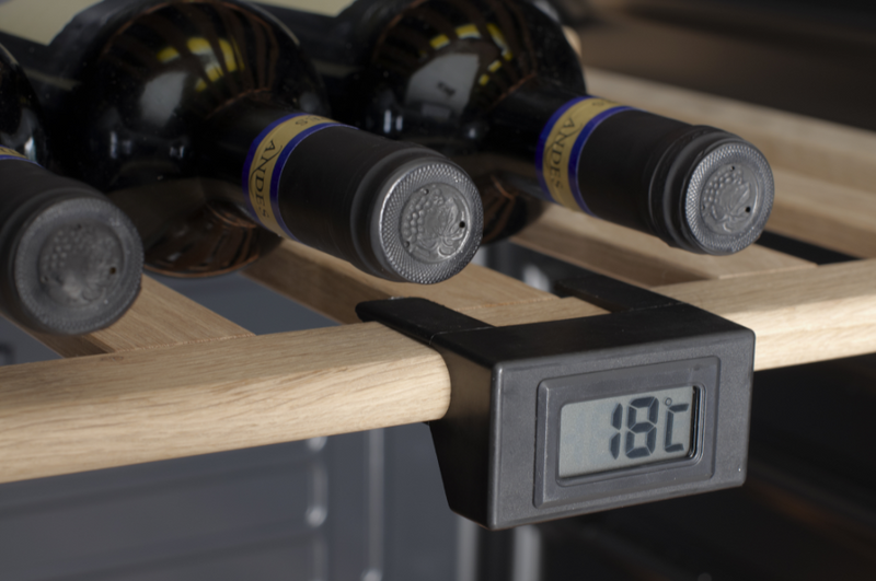 Vestfrost - 147 Bottle Dual Zone Wine Cooler - WFG 155