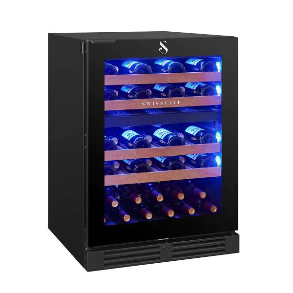 Swisscave - Premium Edition Built In Dual Zone Wine Cooler - WLU-160DF